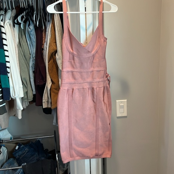 Amazon Meilun Pink Bondage Rayon Dress, worn once - Picture 4 of 7